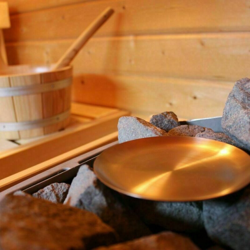 Sauna Kräuterschale Verdampferschale Edelstahl Aufguss mit Kräuter / Aroma 7